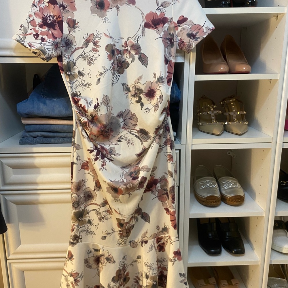 Floral Print maternity Dress